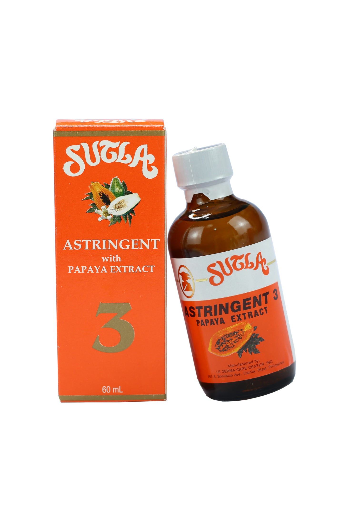 SUTLA ASTRINGENT WITH PAPAYA EXTRACT # 3 60ml