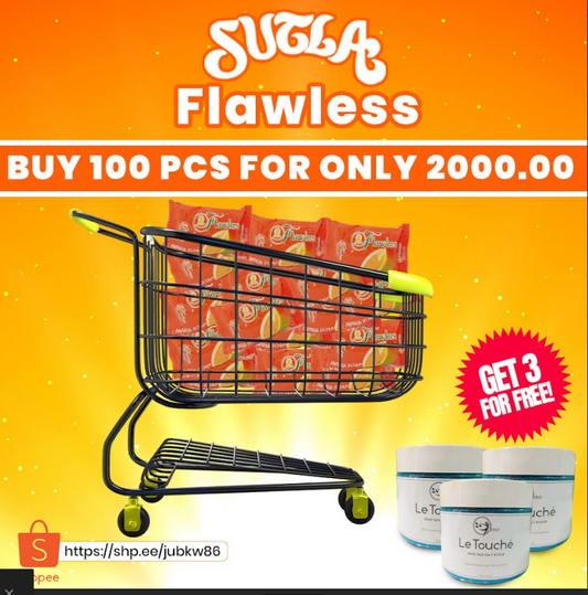 SUTLA FLAWLESS 100pcs FOR ONLY P 2000.00