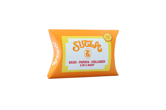 SUTLA KOJIC * PAPAYA * COLLAGEN ( 3 in 1 ) SOAP