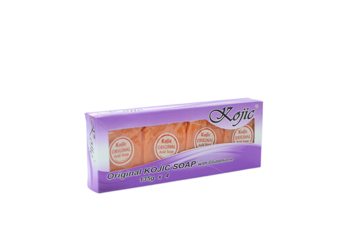 Sutla Kojic Original Soap with Glutathione 135g x 4s